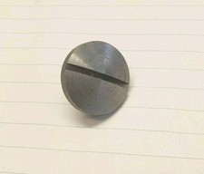 Linsenkopfschraube blank Schlitzschraube M6x8 Kopf 20 mm Altbestand Kein V2A