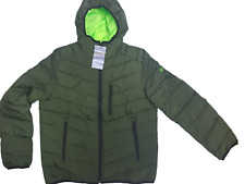 CHIEMSEE Herren Jacke Steppjacke Kapuze grün Gr. M NEU