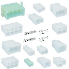 Fastin-Faston KFZ Stecker Set 4 - 6 mm² 6,3 mm AMP Kontakte Kabel Steckverbinder