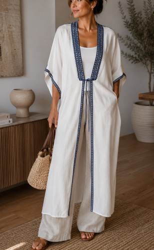 Langer kaftan strandtunika - kaftan,