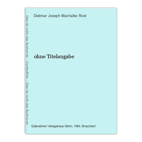 Joseph machalke rost - joseph,