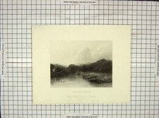 Original alter antiker Druck