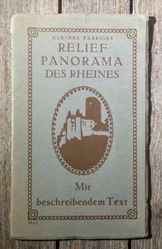 Rheinkarte kleines farbiges - rheinkarte,