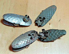 4 antike Kerzenhalter