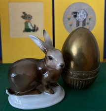 🐰Sitzender Rosenthal-Hase