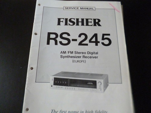 Original service manual - service,