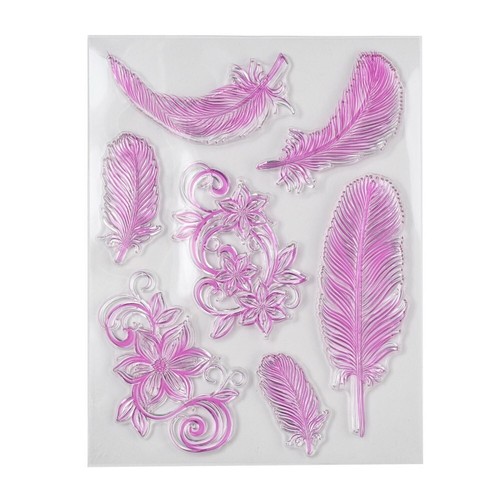 Stempel set clear stamp - stempel, federn