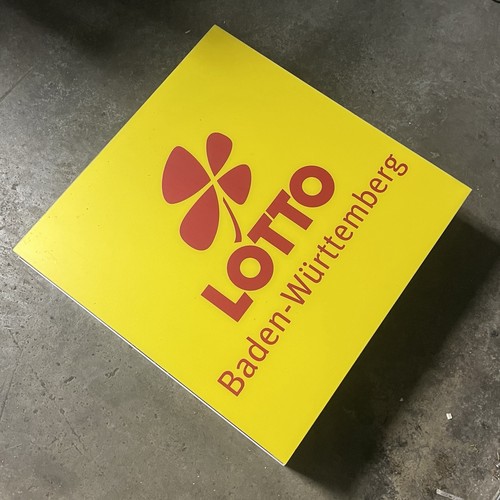Lotto led leuchtschild - bw,