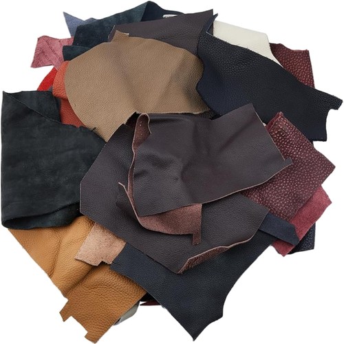 Lederreste 1kg bunte - lederreste,