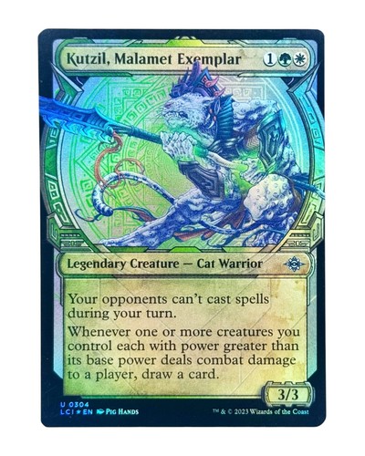 Mtg kutzil malamet exemplar - mtg,