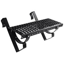 Laufrost Dachtritt Steigtritt Kaminpodest Laufgitter Gitterrost Komplett Set