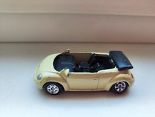 Welly Volkswagen New Beetle Convertible Cabrio gelb defekt