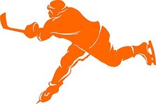 Hockey Eishockey 003 Aufkleber