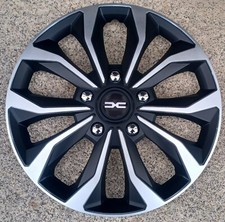 4 Alu-Design Radkappen 15 Zoll "HORNET PRO" passend für Dacia neues Logo