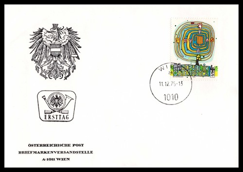 österreich fdc 1975 wien - Österreich,