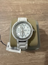 Fossil Damenarmbanduhr weiß