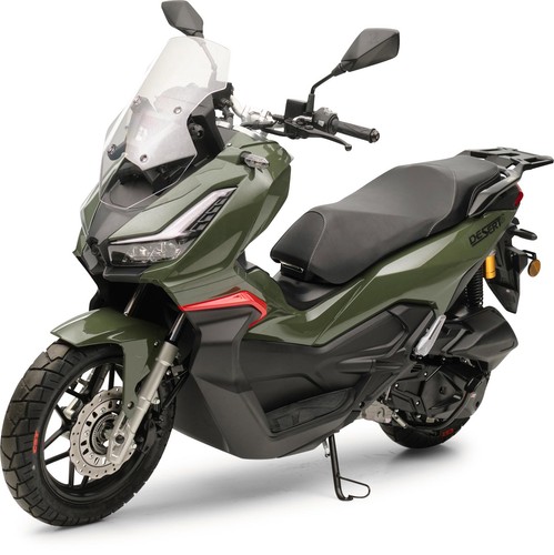 Motorroller 125 ccm - , burnout