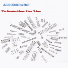 Druckfeder Draht 0,2,0,3.0,4mm Edelstahl A2 VA Rückstellfedern Kompression Feder