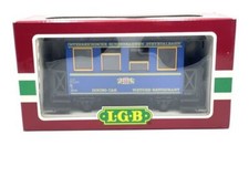 Vintage LGB Speisewagen The Big Train #3013 Made in W Germany Spur G. # Neu in OVP JR