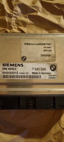 Bmw motorsteuergerät 2004 - bj,