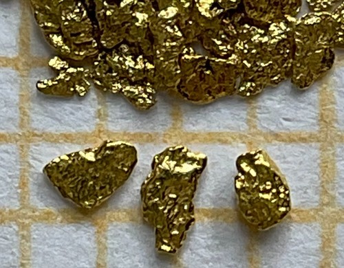 Echtes goldnugget - echtes,