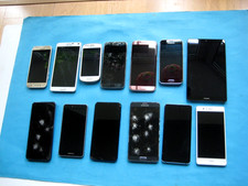 13 Smartphone Handy- Schrott Handy  Konvolut DEFEKT,Ersatzteile Bastler
