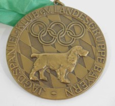 Alte Bronze Medaille Plakette