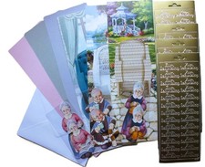 Bastelset 14 tlg. -3D Pop-Up