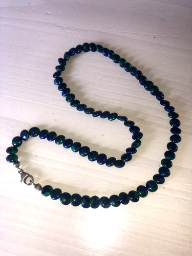 Kette edelsteinkette azurit - kette,