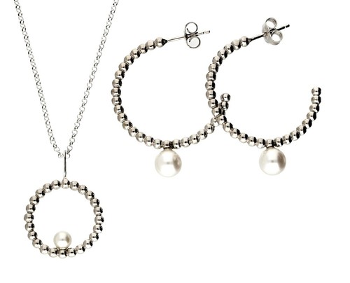 Echtes 925 silber - 925, schmuckset