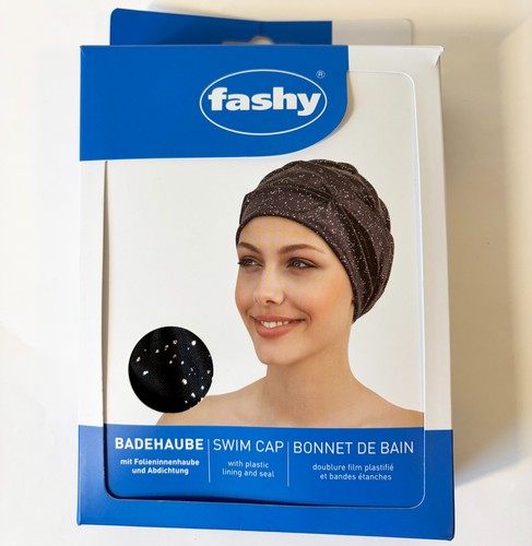 Fashy badehaube schwarz mit - fashy,