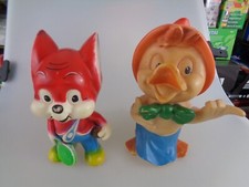 2 Rolf Kauka Gummi Figuren -