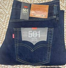 Levi's 501 Original Regular Fit Original Blue Jeans Straight Leg alle Größen