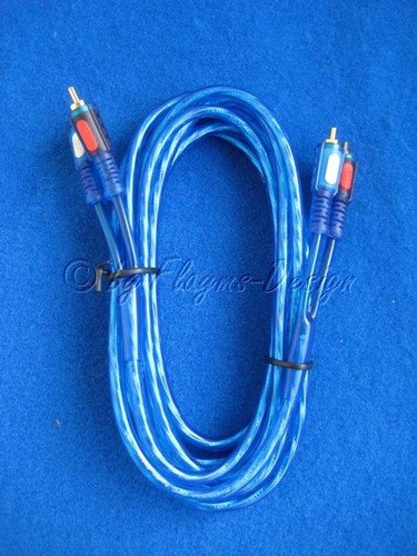 Profi cinchkabel blau 5 - profi,
