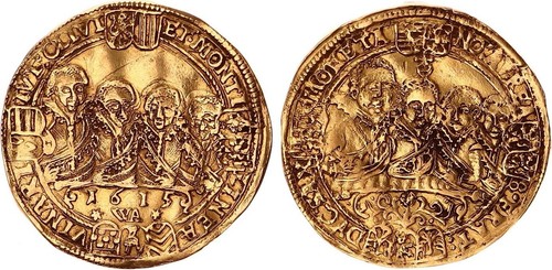 Sachsen weimar goldgulden - goldgulden, 1615