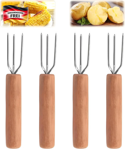 Pellkartoffelgabel holz - pellkartoffelgabel,