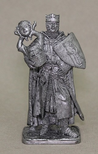 Zinnfigur ritter mit schwert - ritter,