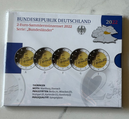 Euro 2022 münzen - 5,