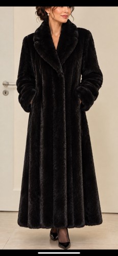 Luxus blackglama nerzmantel - blackglama,