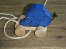 Die Sendung mit der Maus Kleiner Elefant Holz zum ziehen 6 cm