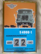 DREHKALENDER DAUERKALENDER DDR S4000-1  VEB ERNST GRUBE WERDAU IFA LKW Kalender