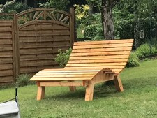 Waldsofa holz  Relaxliege