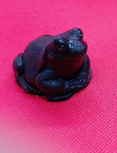 Kleiner frosch kohle ornament - kleiner,