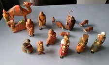 Krippenfiguren Holz Handgeschnitzt