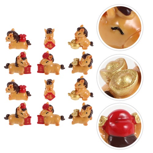 Pcs pony ornamente - pcs, mini