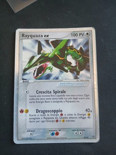 Rayquaza holo - ex, 97)