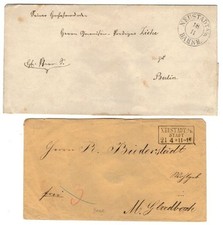Briefe Vorphilatelie Neustadt Dosse Brandenburg Ostprignitz-Ruppin