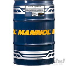60 LITER MANNOL KÜHLERFROSTSCHUTZ KONZENTRAT ROT ANTIRFREEZE RED AF12+
