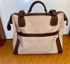 Reisetasche Sporttasche Weekender  Gepäck Canvas Leder Damen Herren Vintage