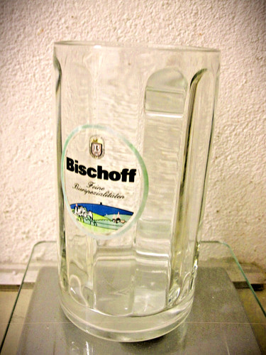 Glas bierhumpen mit henkel - glas,
